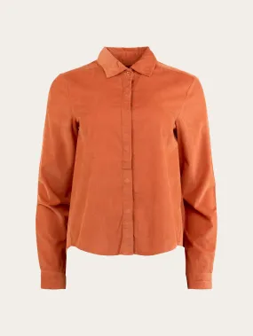 A-shape Corduroy shirt - Autumn Leaf