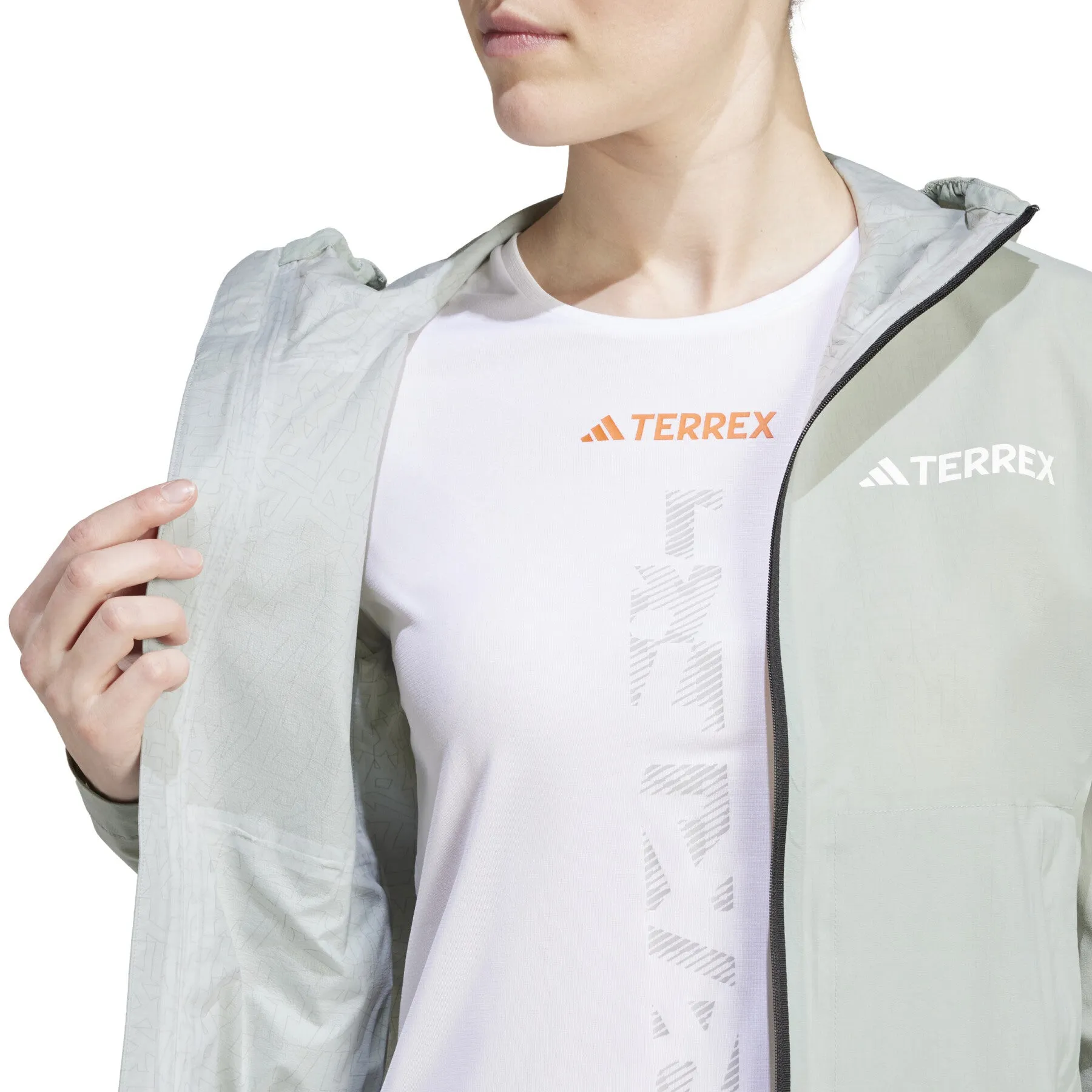 Adidas XPR Light Jacket Women's - Silver Green