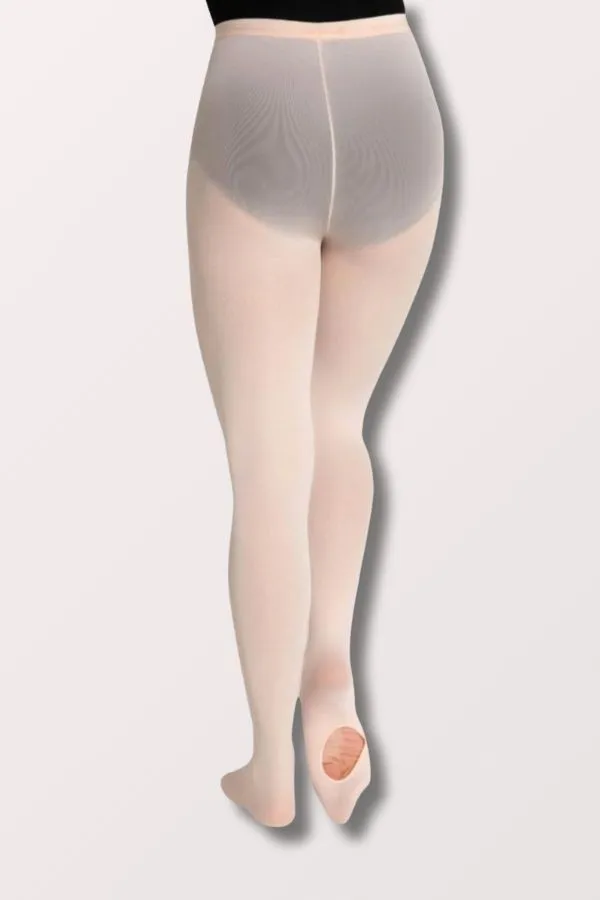 Adult Ultra Soft Elastic Waistband Transition Tights (1816) - Ballet Pink