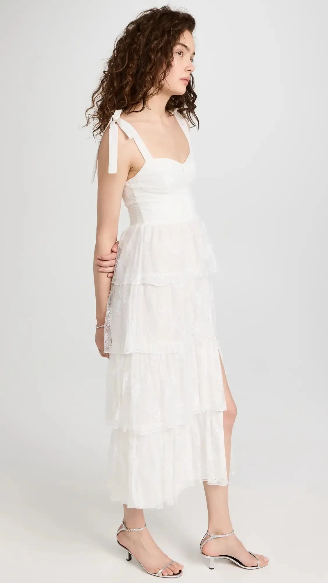 Aria Elegant Tiered Dress