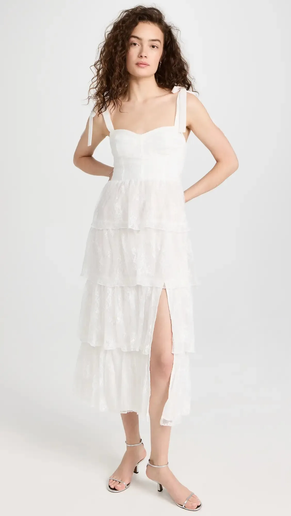 Aria Elegant Tiered Dress