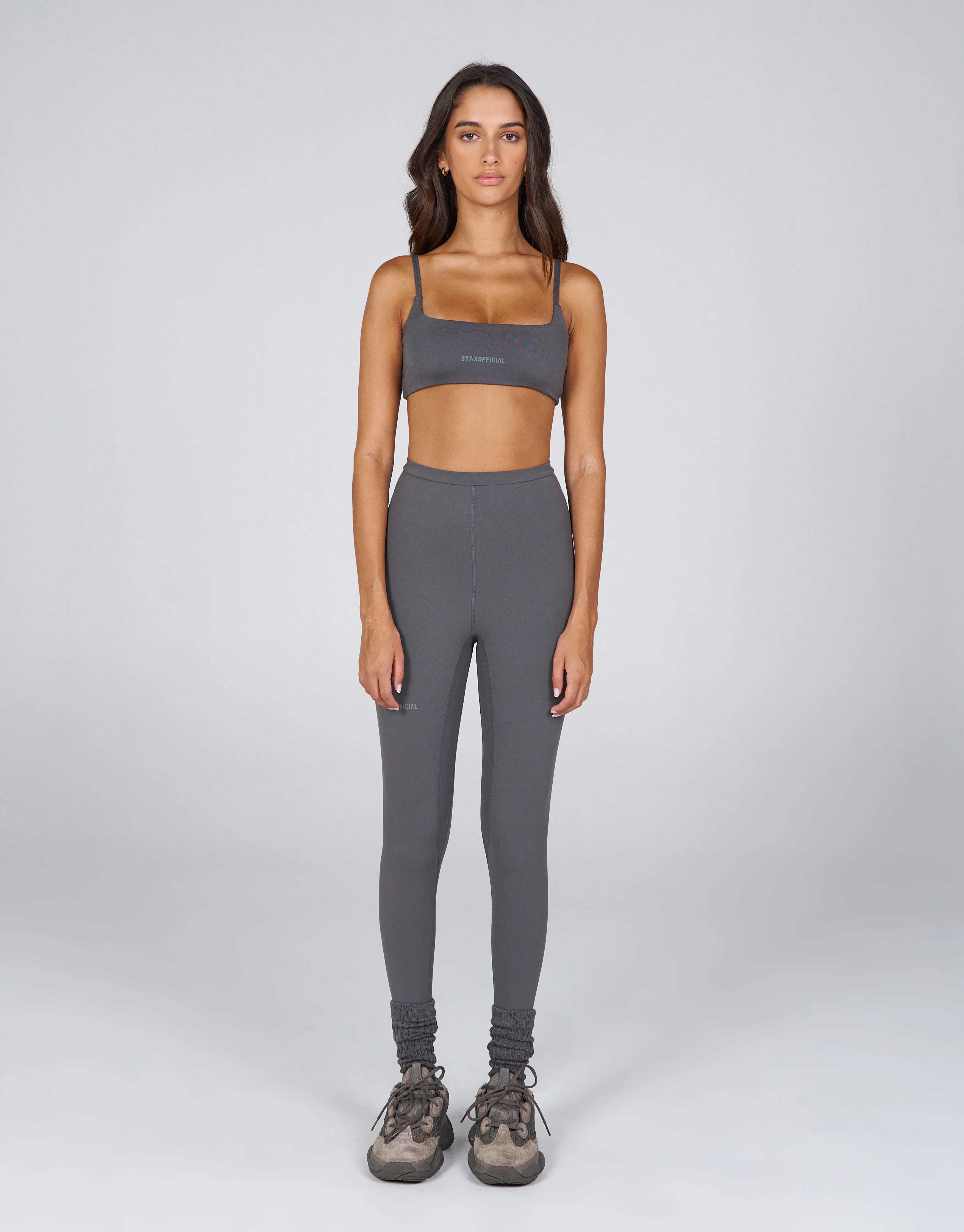 AW Ridge Crop- Ash (Grey)