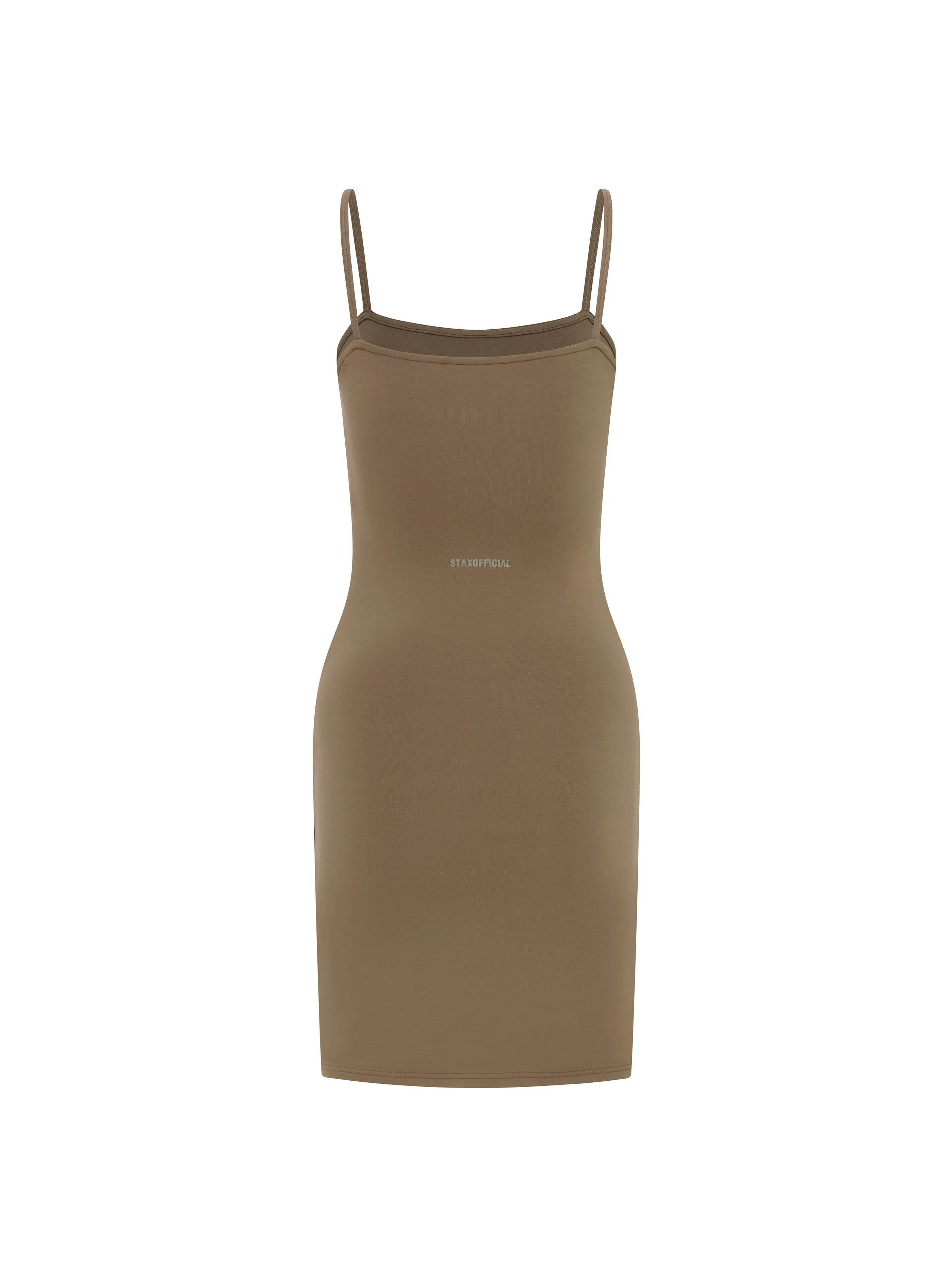 AW Springs Midi Dress- Tuscan (Brown)