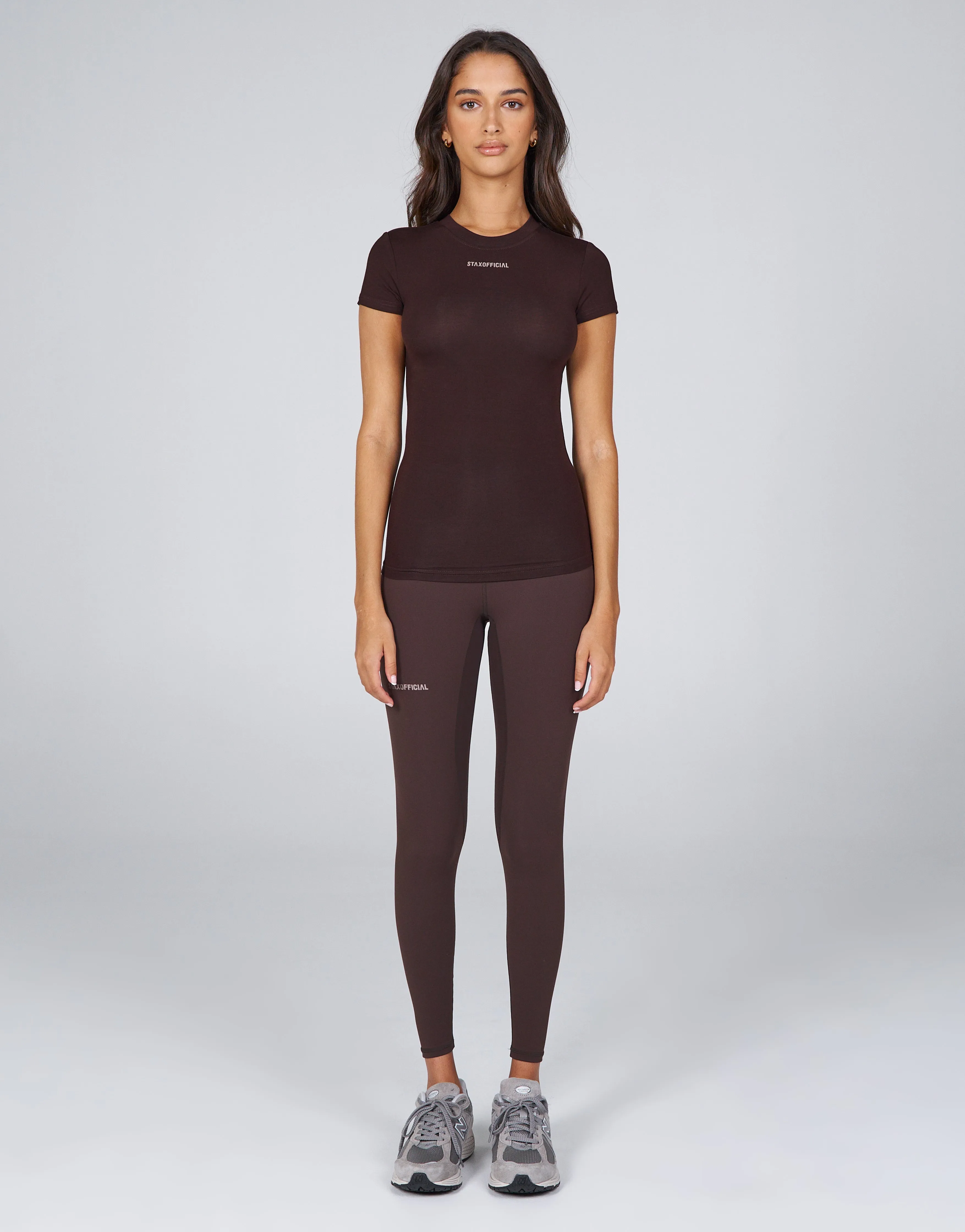 AW Womens Tee - Kuuma (Brown)