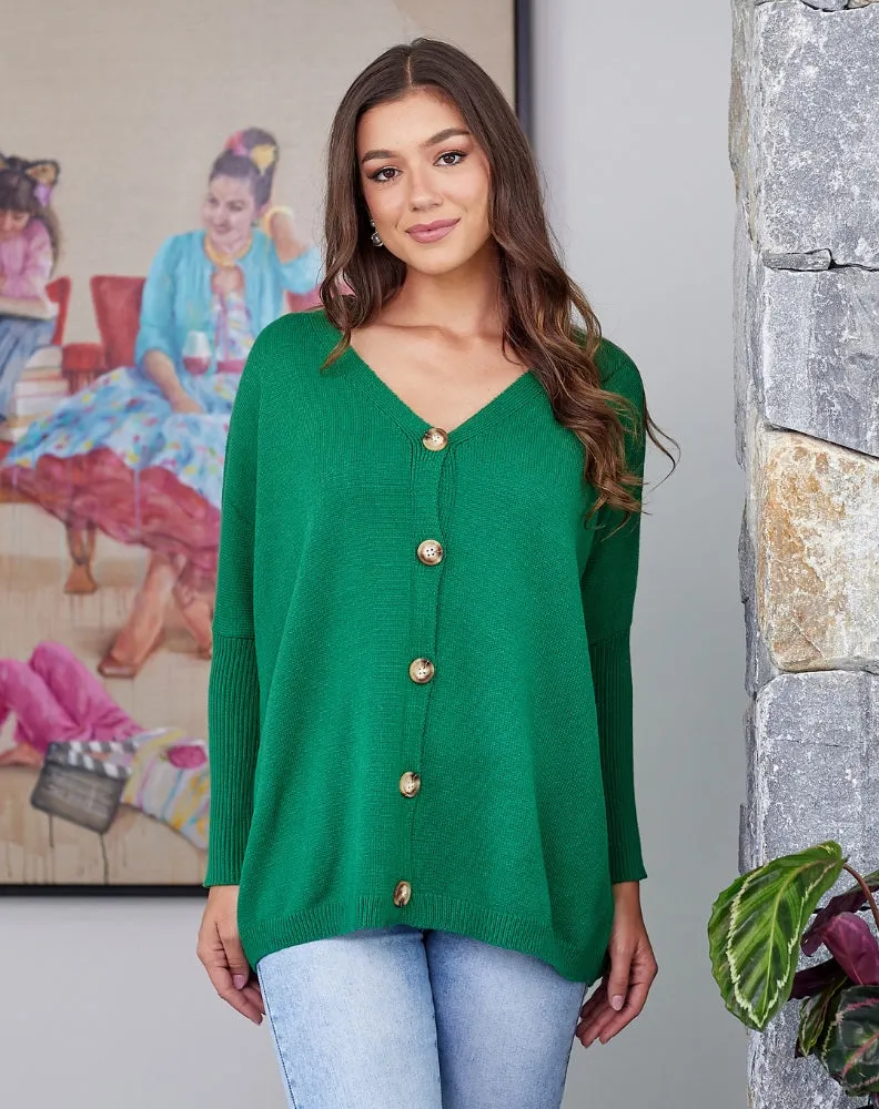 Bee Maddison Chelsea Knit Emerald