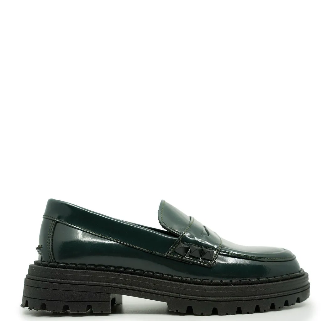 Blublonc Hunter Studded Chunky Loafer