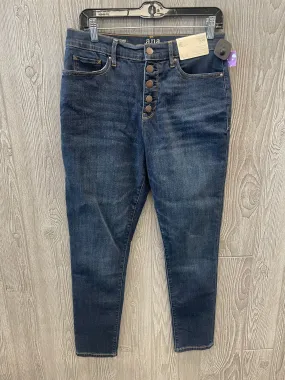 Blue Denim Jeans Skinny Ana, Size 16