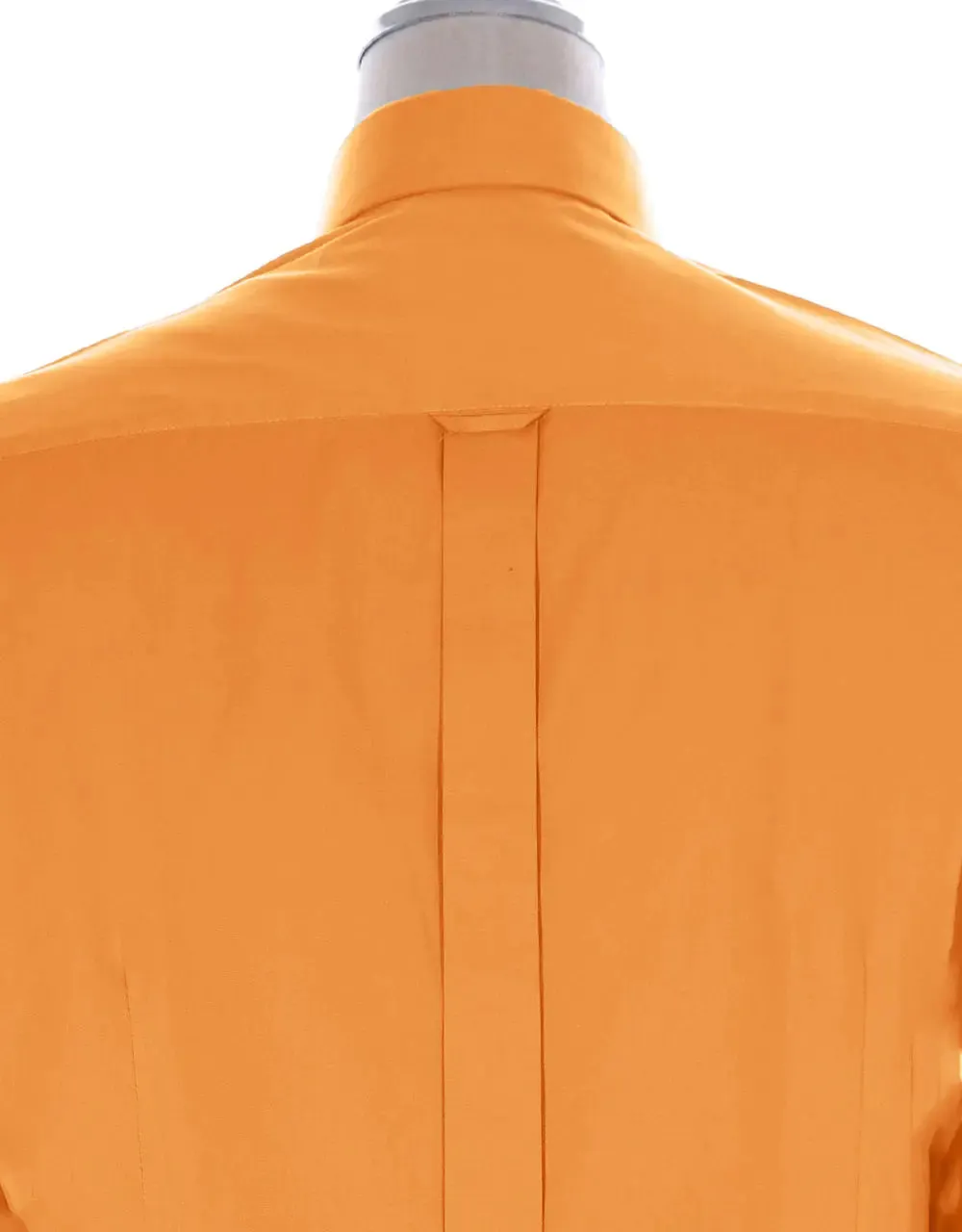 Button Down Orange Color Shirt