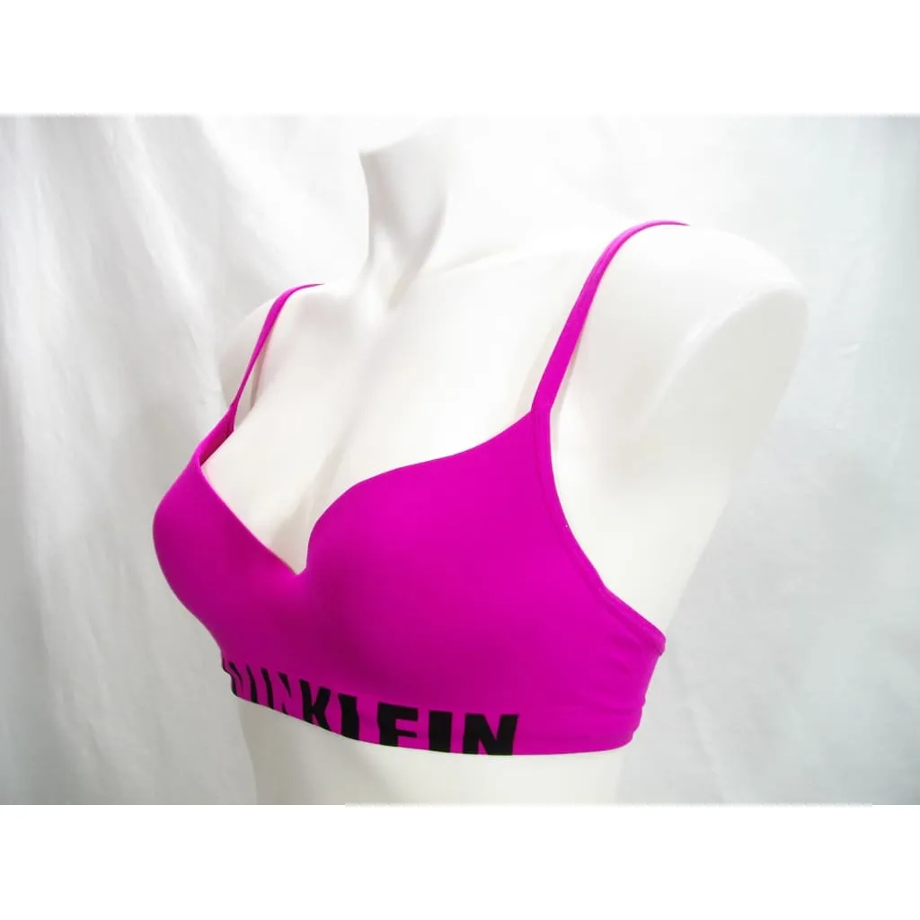 Calvin Klein QF1631 Seamless Logo Demi Lightly Lined Multiway UW Bra 32D Pink