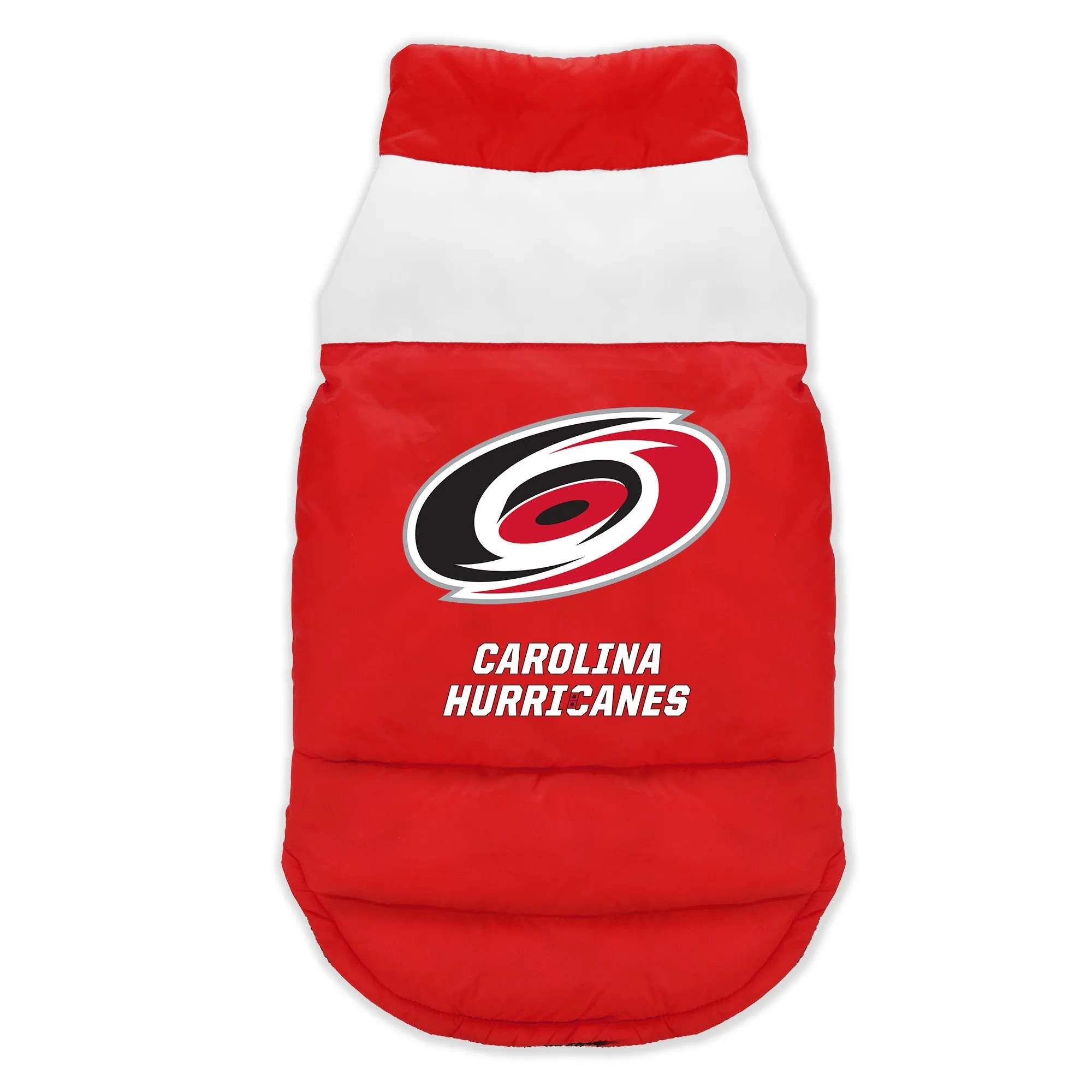 Carolina Hurricanes Pet Parka Puff Vest