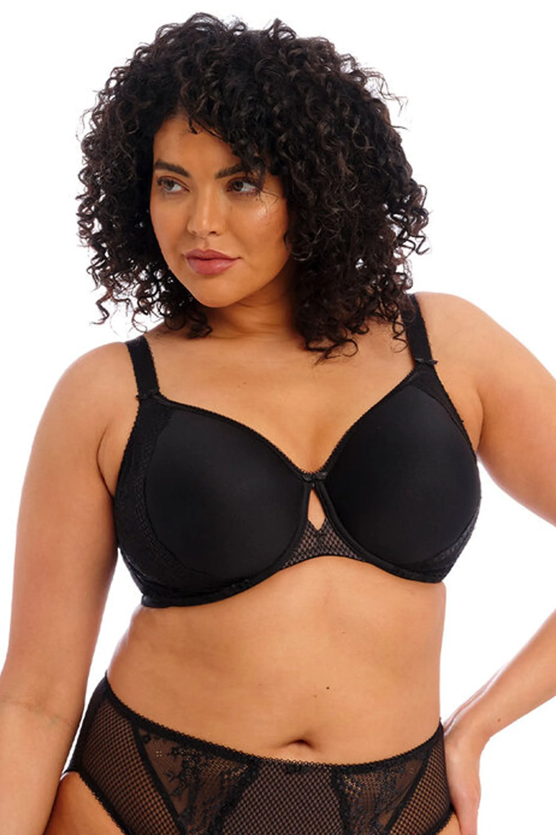 Charley Moulded Spacer Bra Black