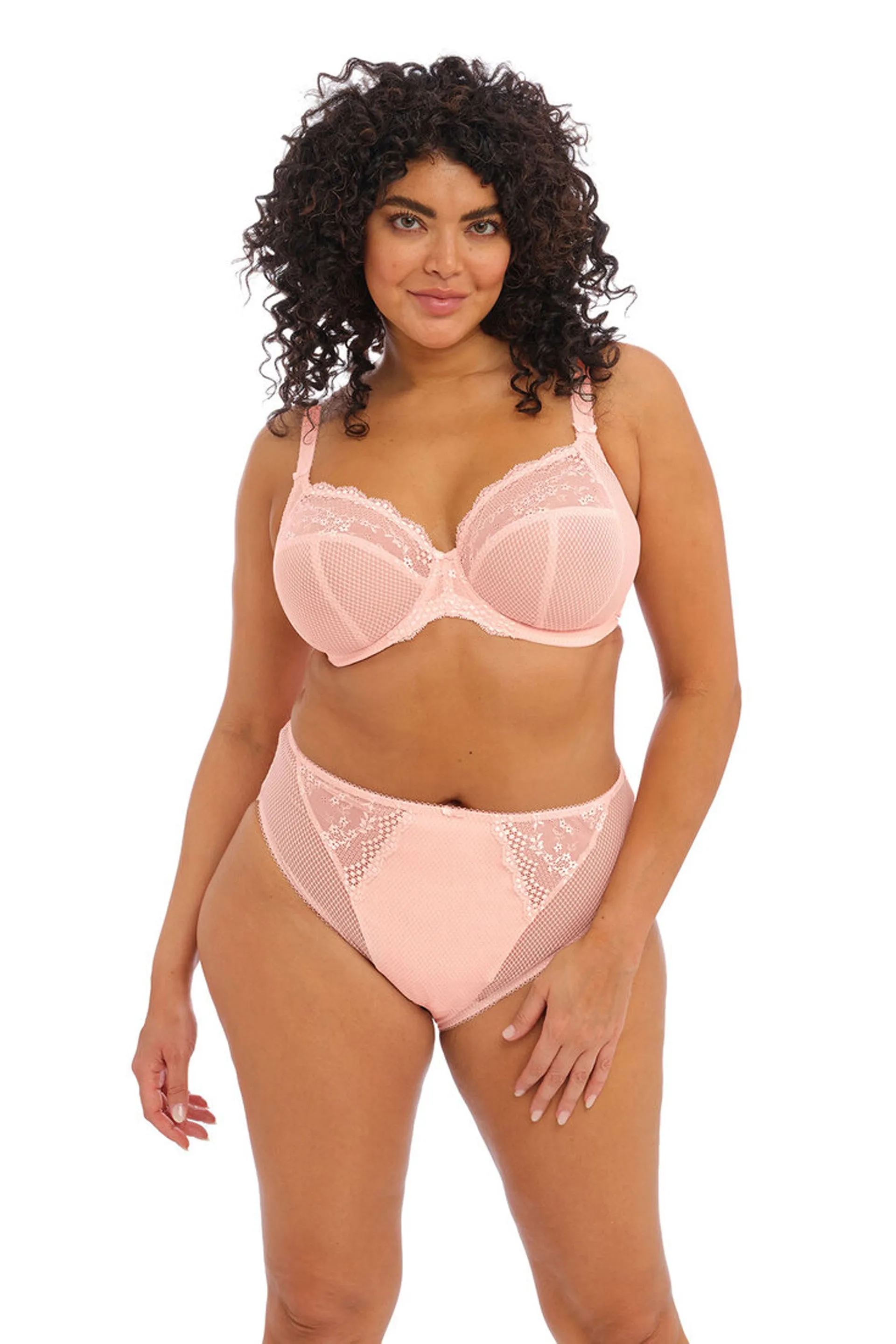 Charley Stretch Plunge Bra Ballet Pink