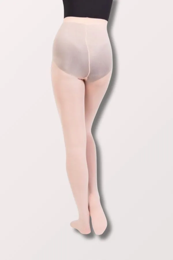 Children's TotalSTRETCH Knit Waist Footed Tights - Ballet Pink