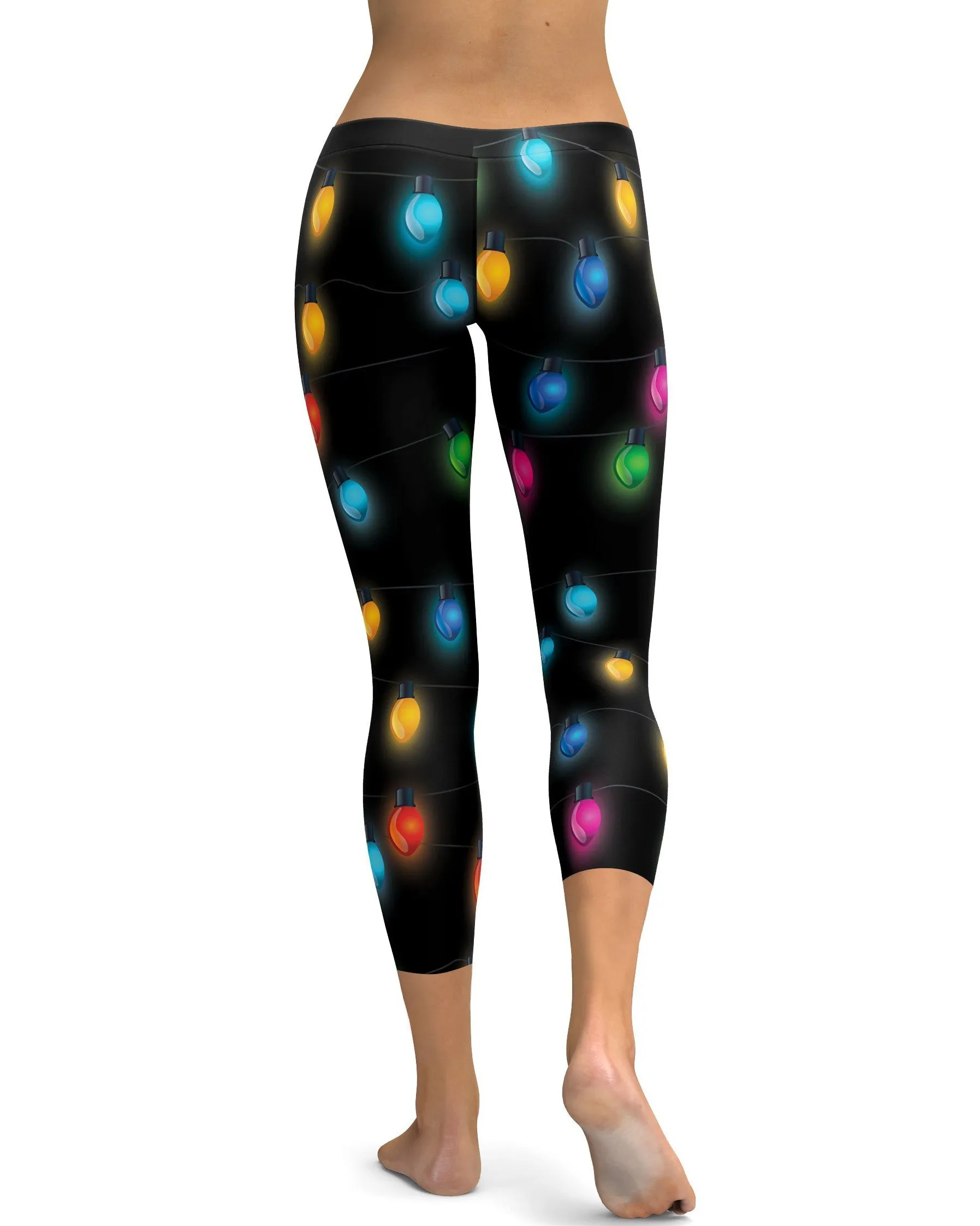 Christmas Lights Capris