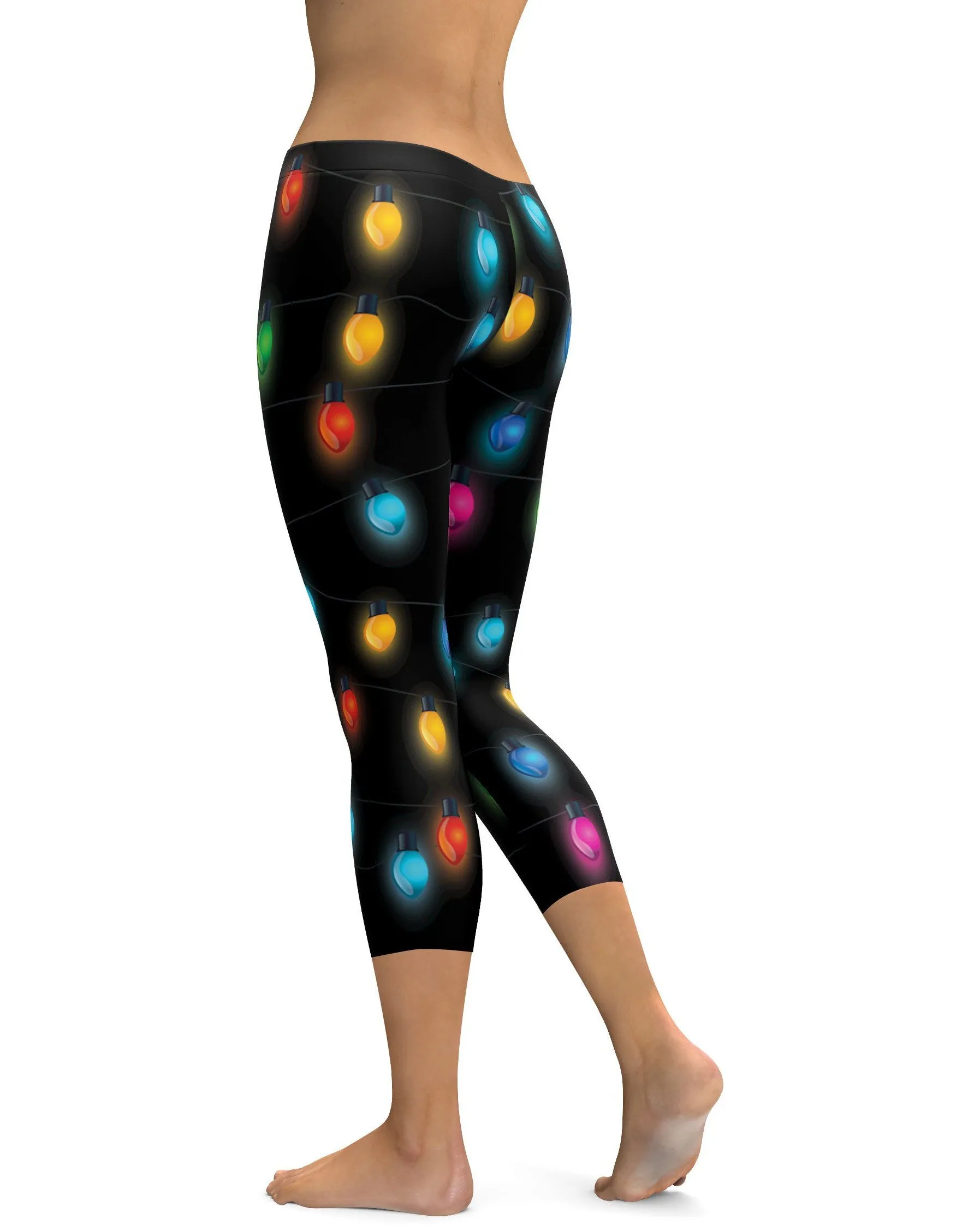 Christmas Lights Capris