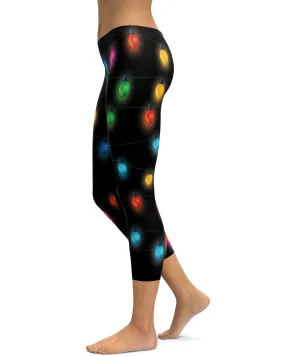 Christmas Lights Capris