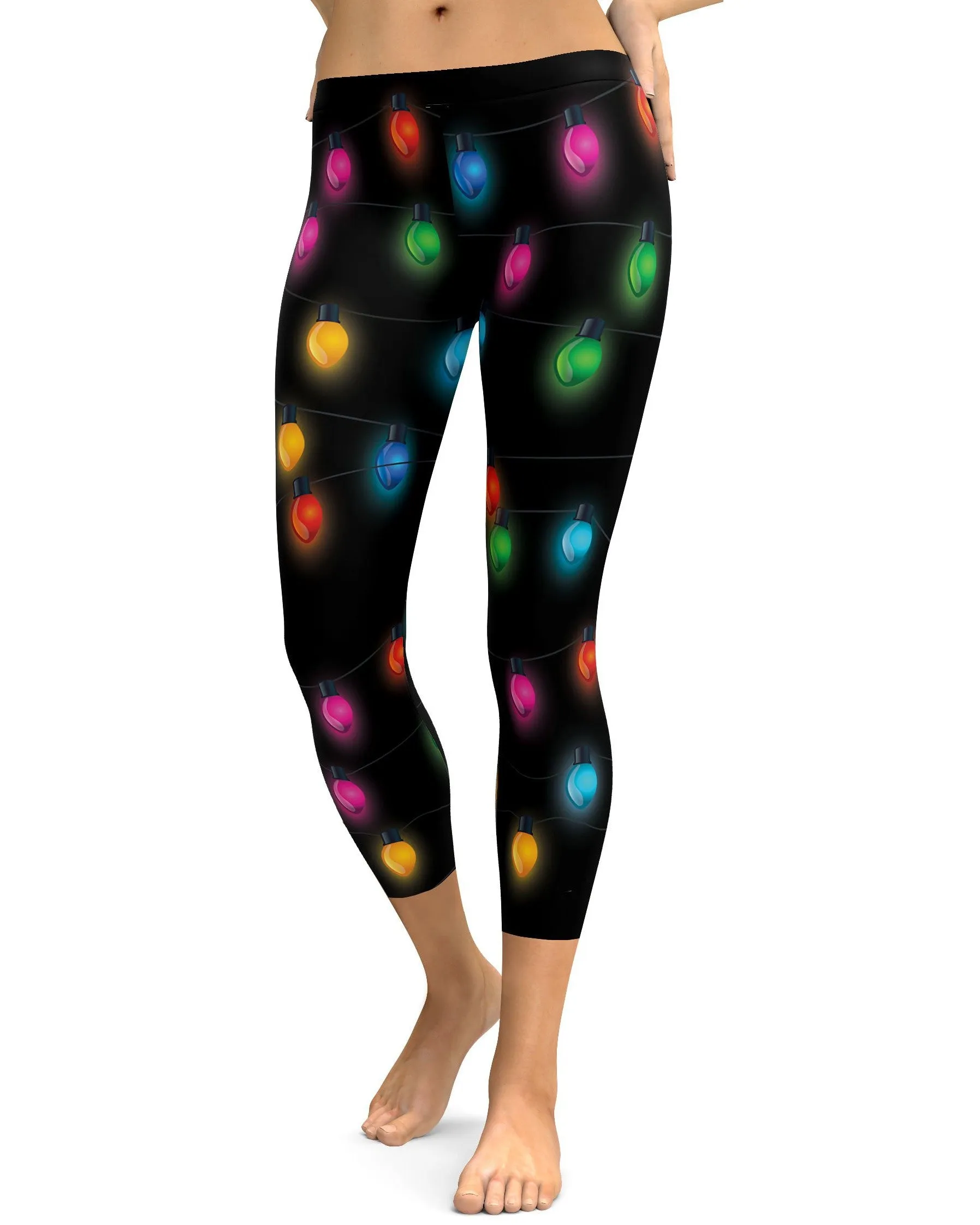 Christmas Lights Capris