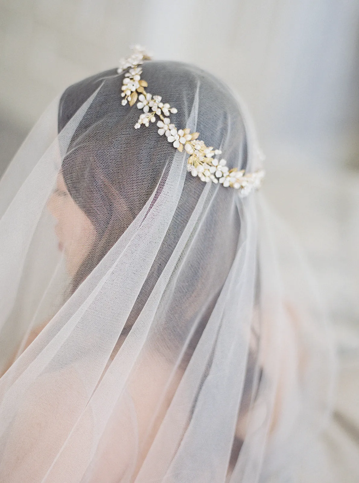 COLETTE | Floral Wedding Crown