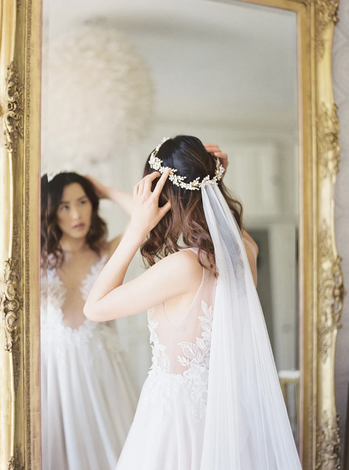 COLETTE | Floral Wedding Crown