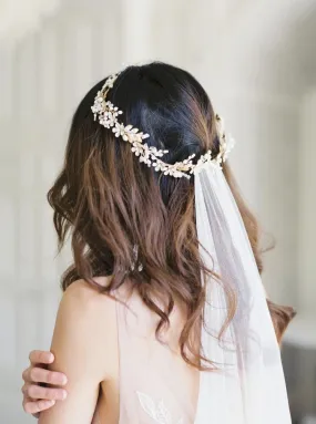 COLETTE | Floral Wedding Crown