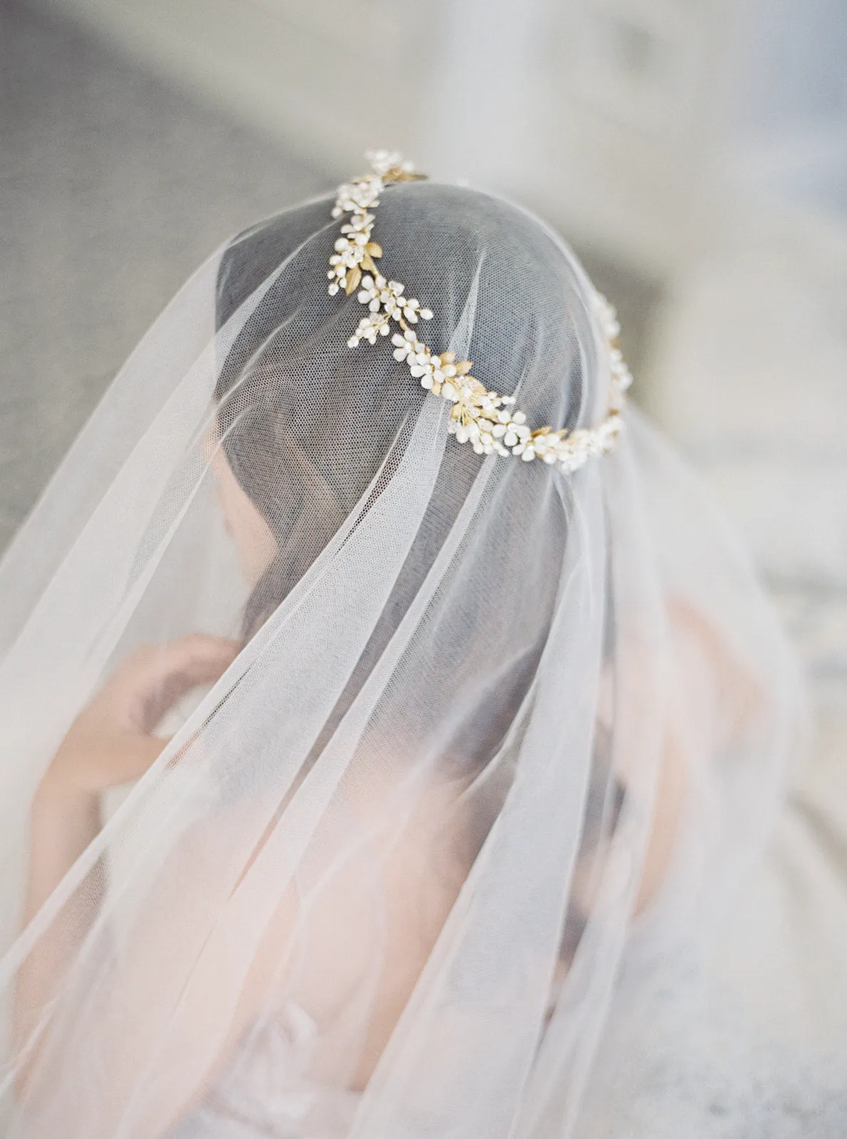 COLETTE | Floral Wedding Crown