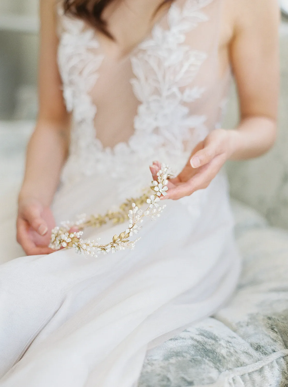 COLETTE | Floral Wedding Crown