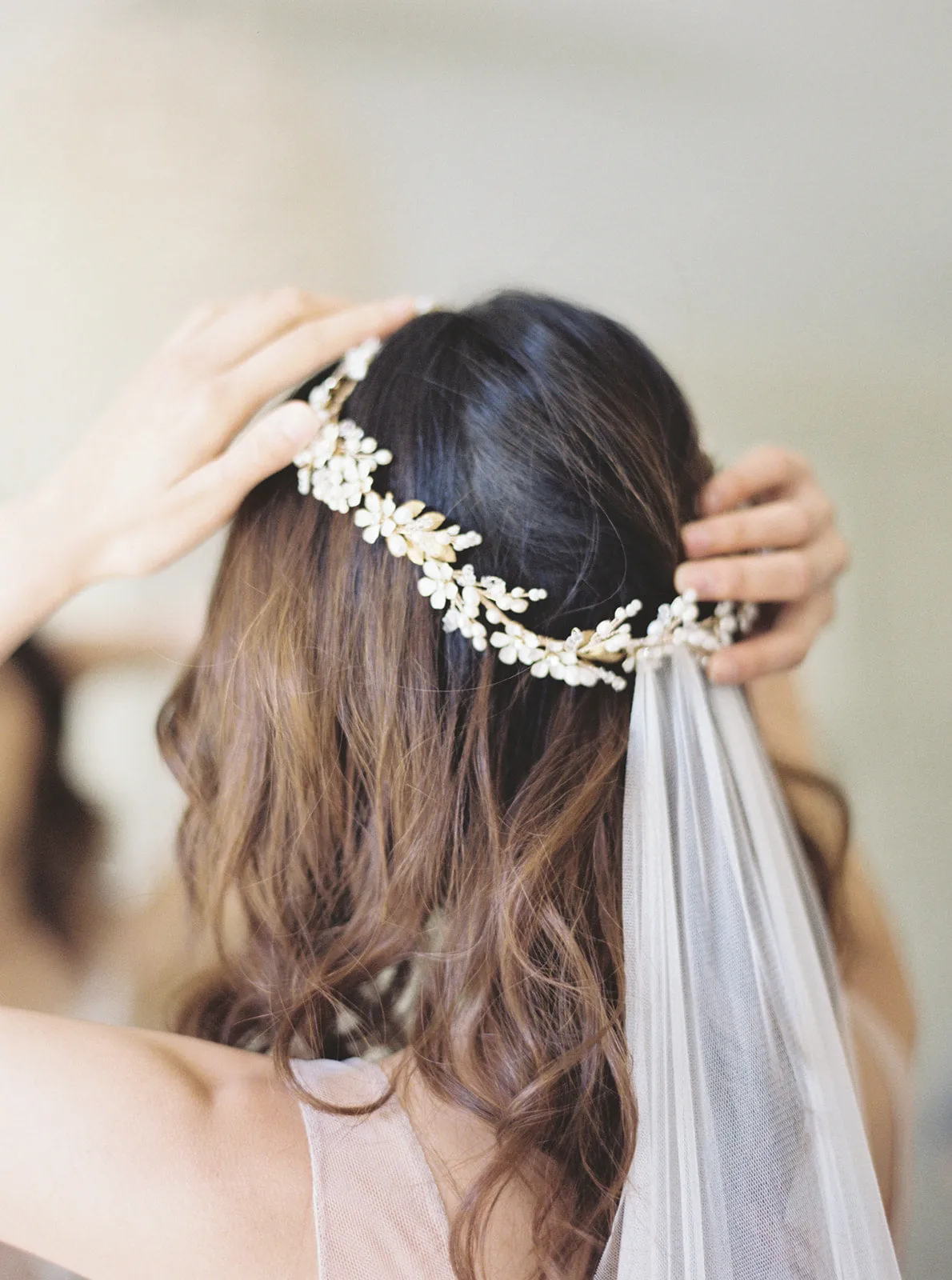 COLETTE | Floral Wedding Crown