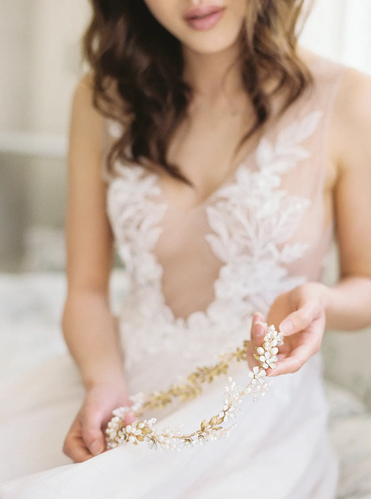 COLETTE | Floral Wedding Crown