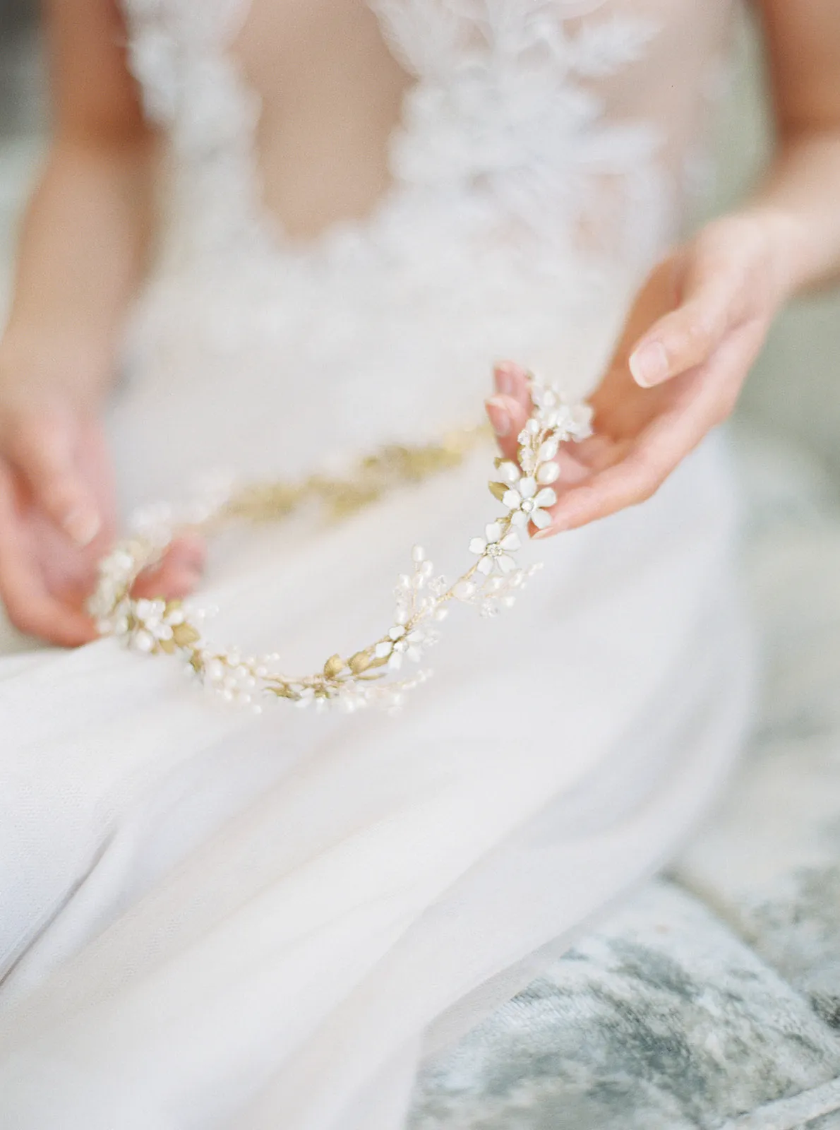 COLETTE | Floral Wedding Crown