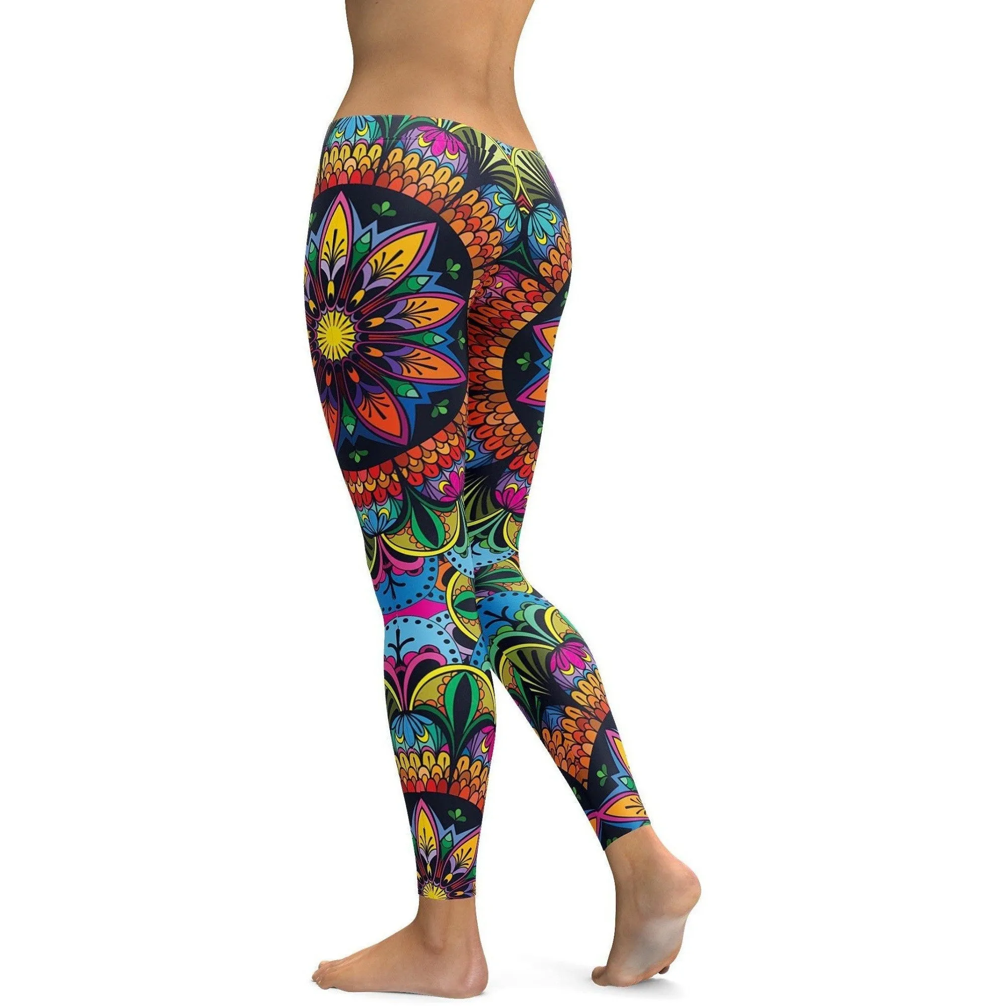 Colorful Mandala Leggings