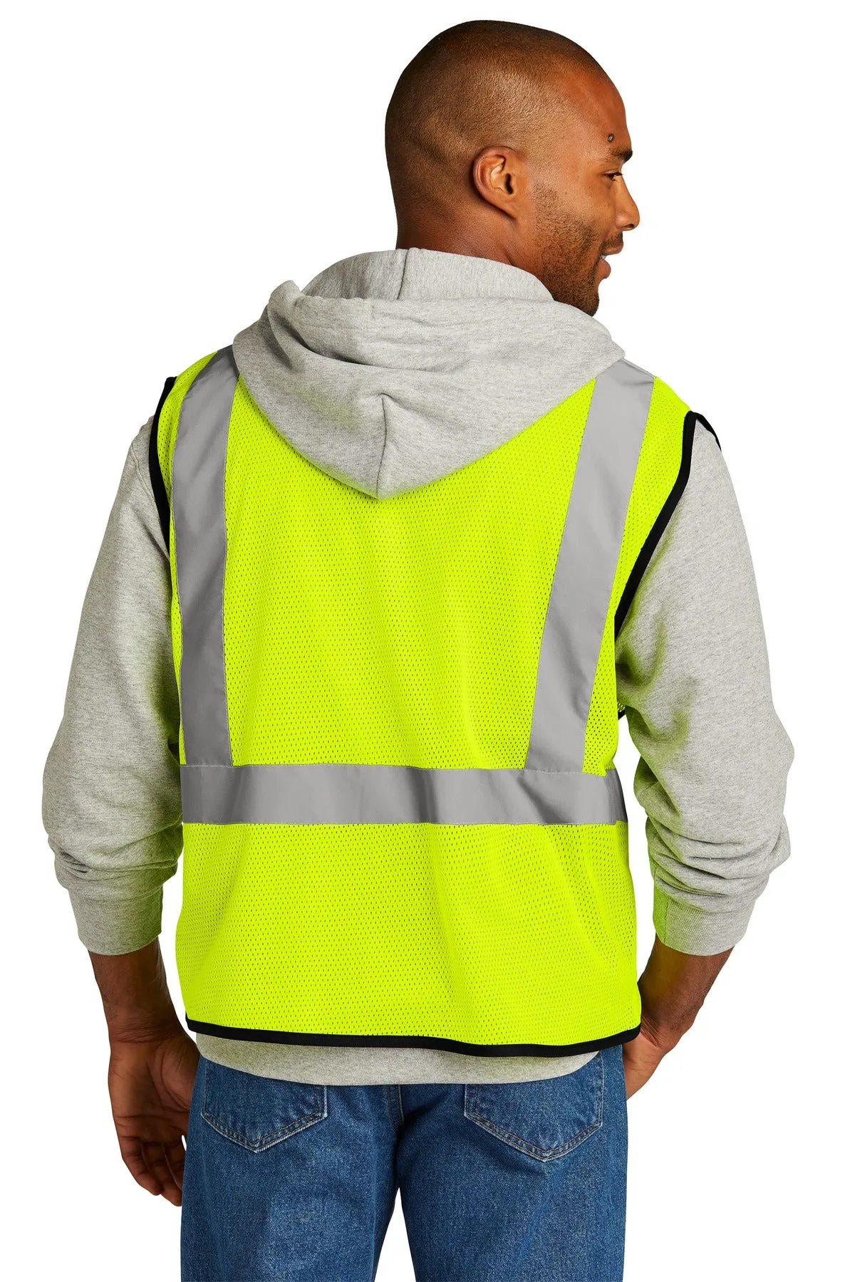 CornerStone ANSI 107 Class 2 Economy Mesh One-Pocket Vest. CSV100