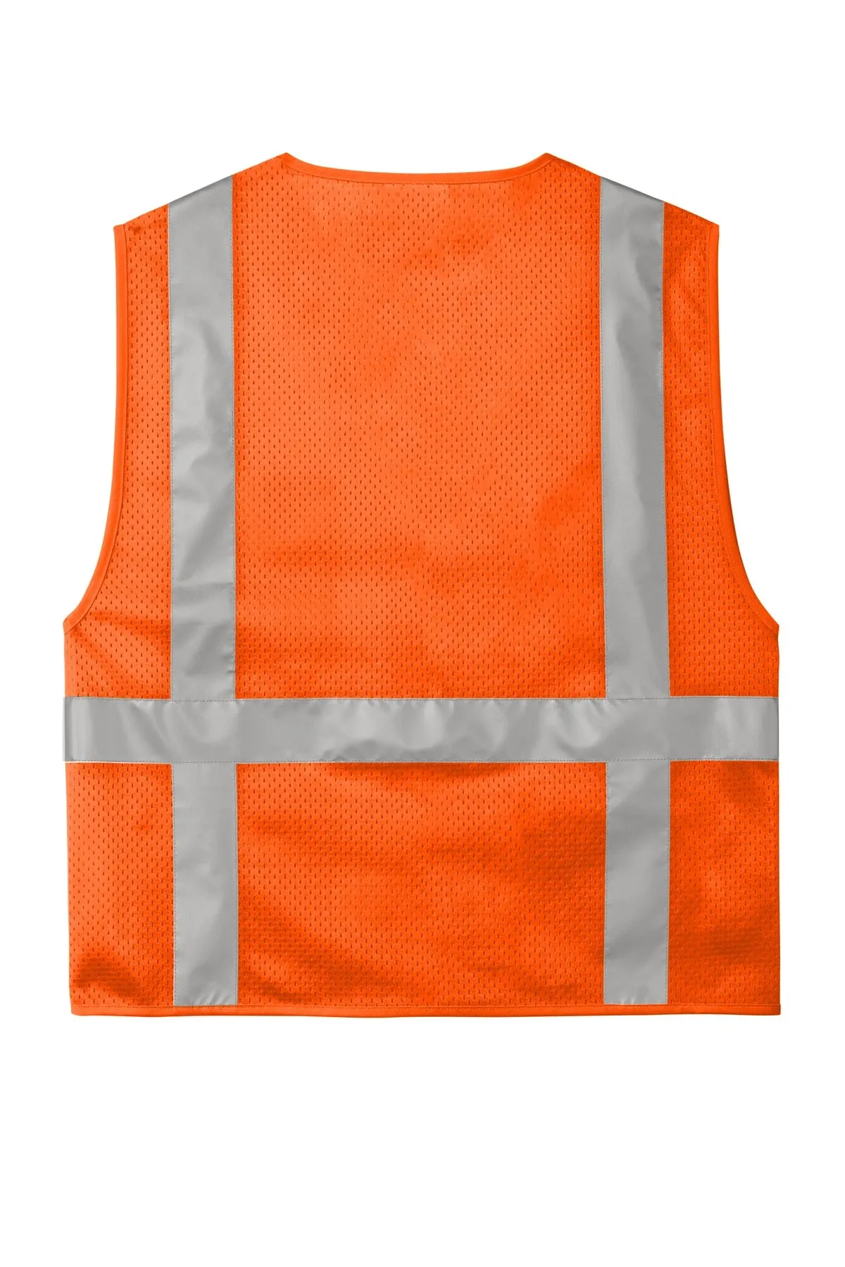 CornerStone ANSI 107 Class 2 Mesh Six-Pocket Zippered Vest. CSV104