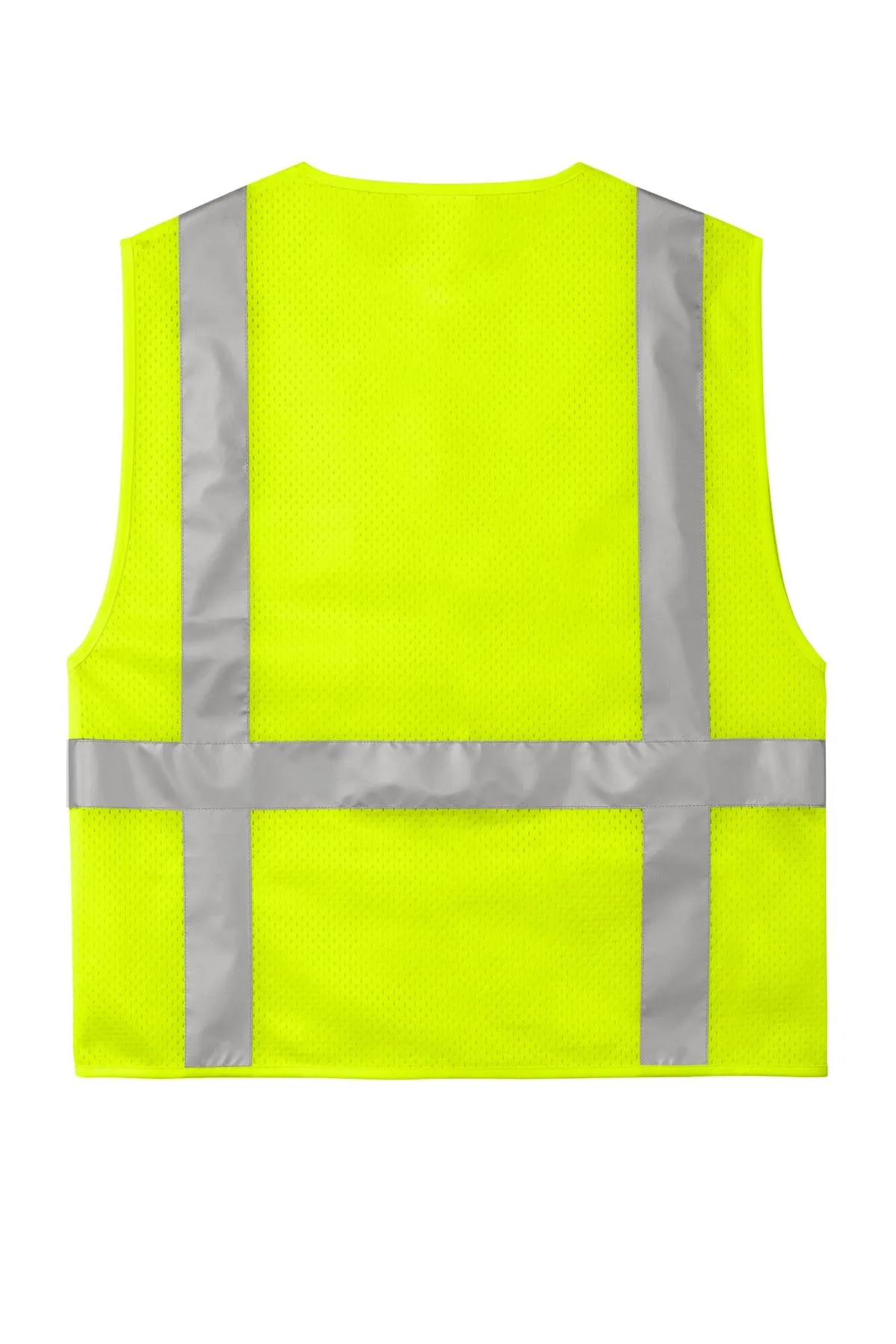 CornerStone ANSI 107 Class 2 Mesh Six-Pocket Zippered Vest. CSV104