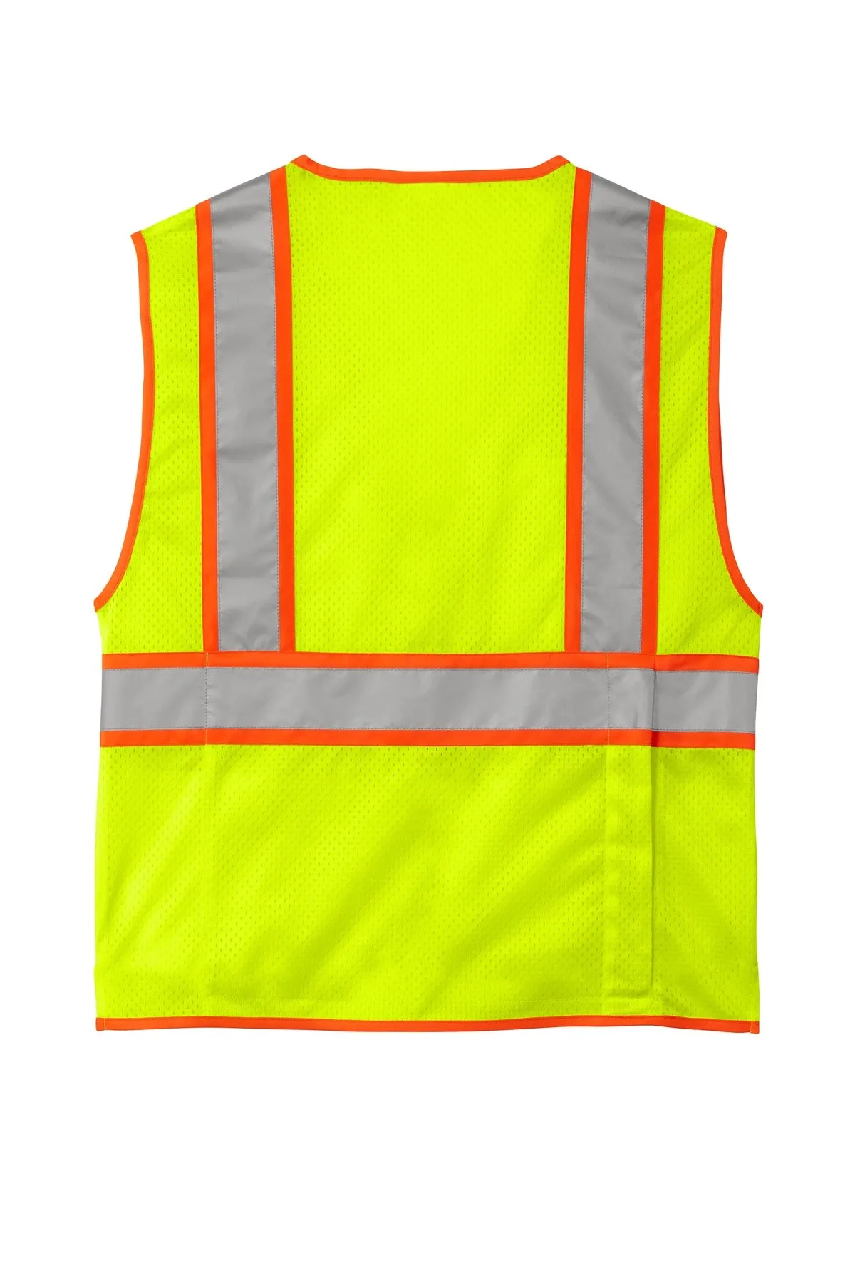 CornerStone ANSI 107 Class 2 Surveyor Zippered Two-Tone Vest. CSV105