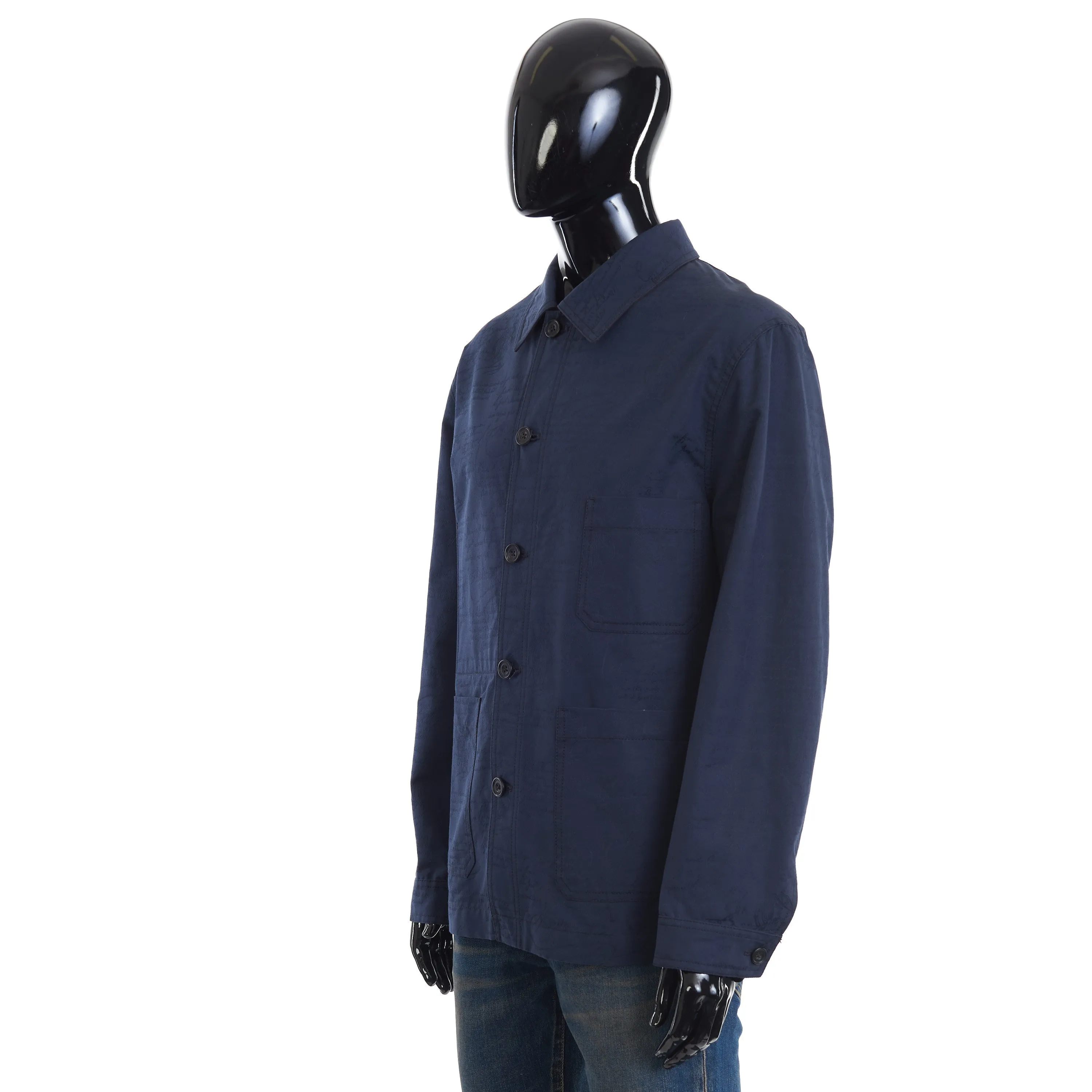 Cotton Scritto Field Jacket