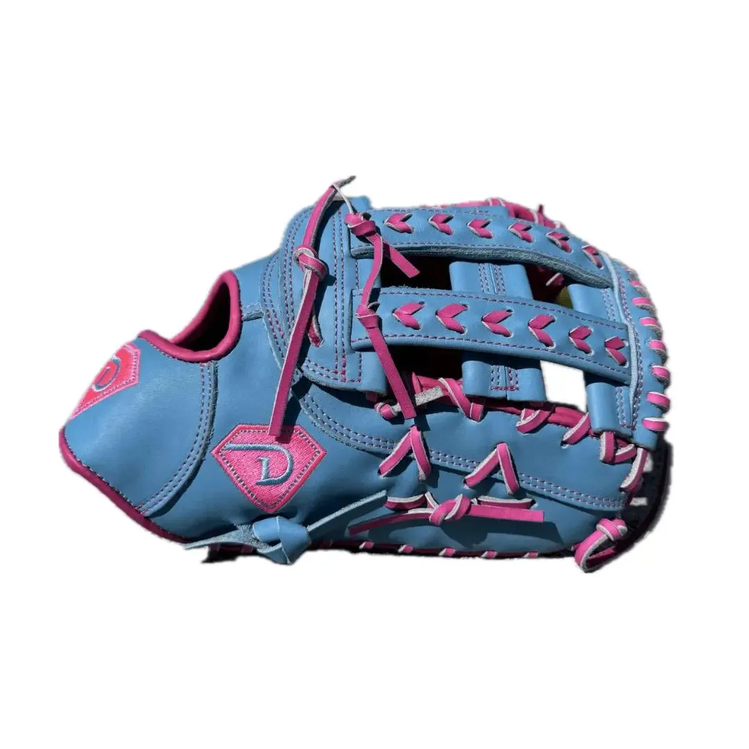 D1 First Base Mitt Cotton Candy Icing Drip