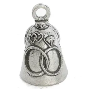 Daniel Smart Guardian Bell® Wedding, Pewter, 1.5 x 1 in