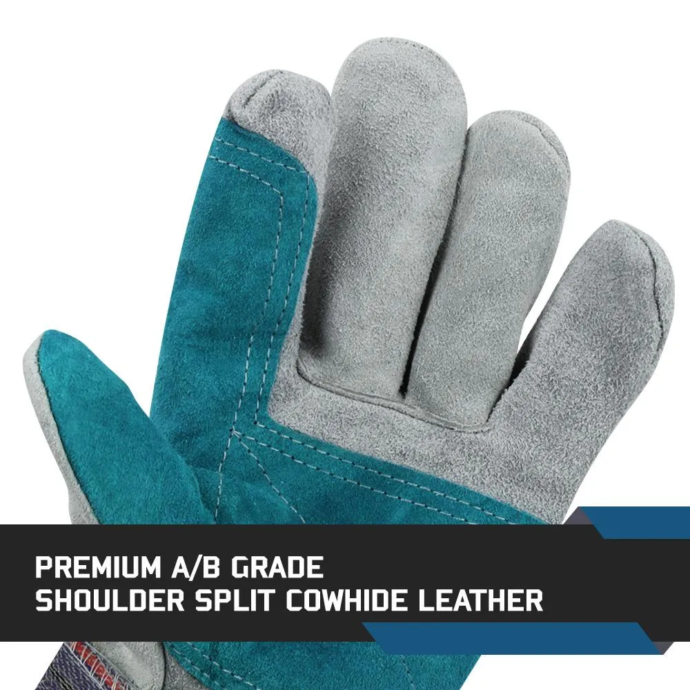 Deluxe Long Cuff - Welding Gloves - 12 Pair