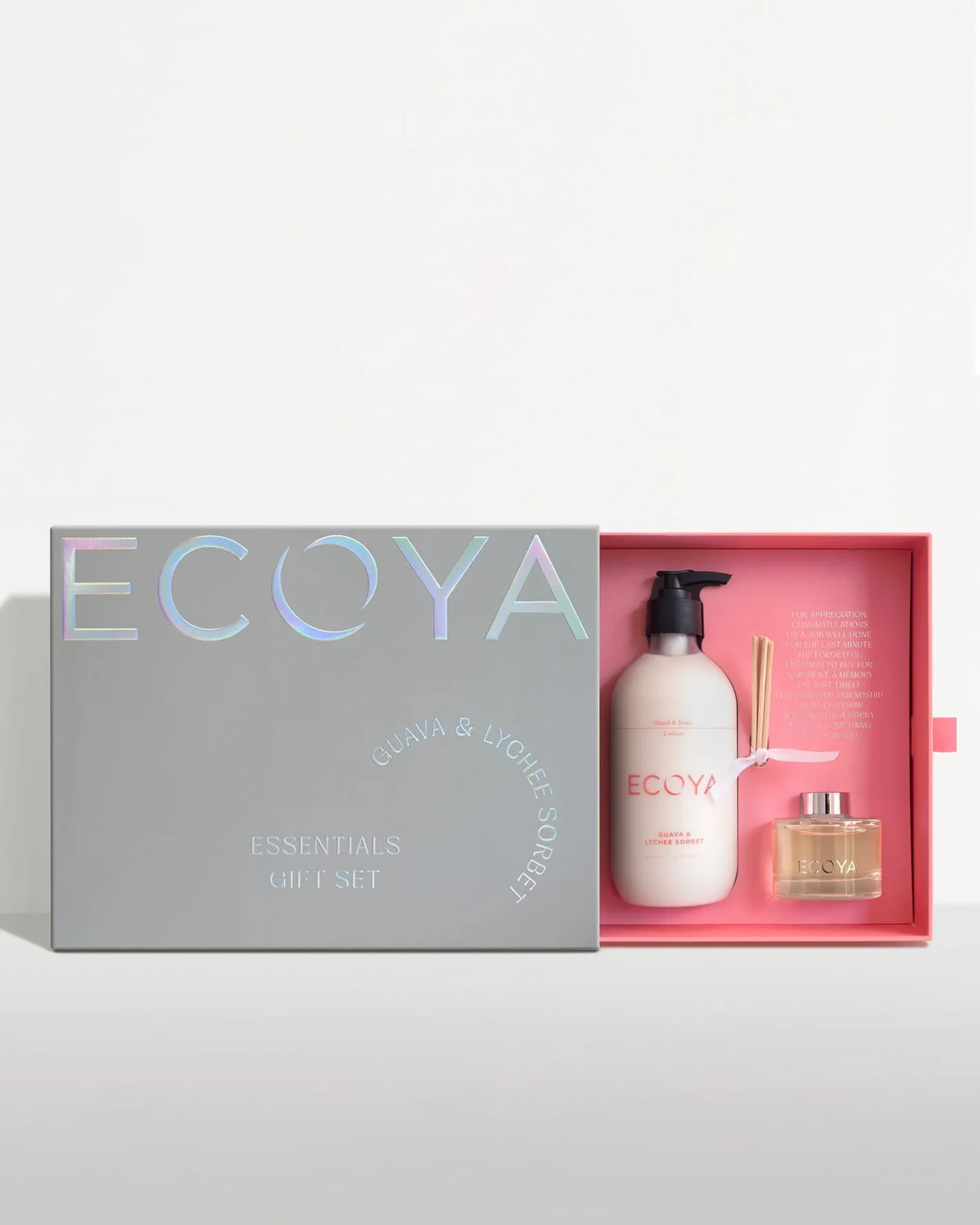 Ecoya Essential Gift Set Guava & Lychee Sorbet