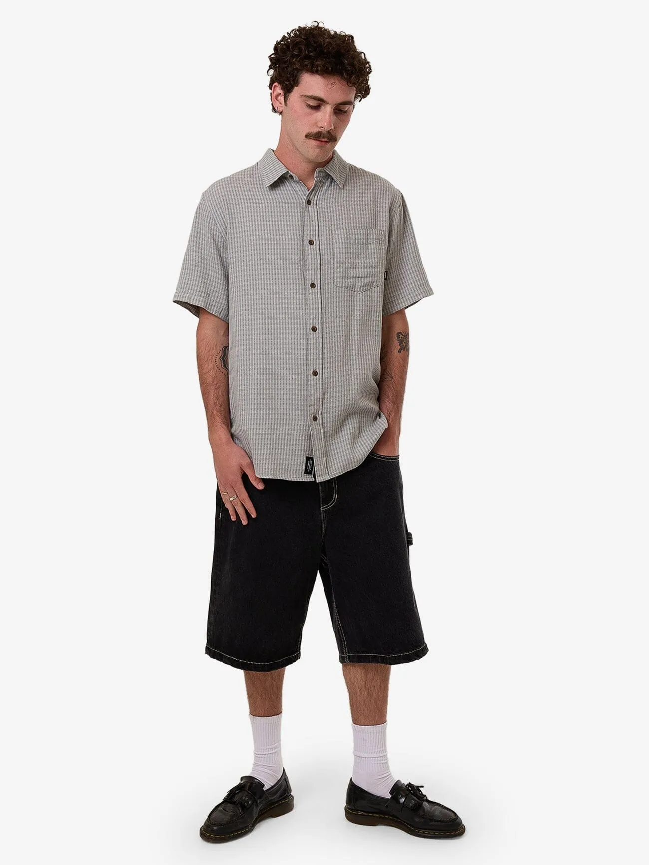 Ever Short Sleeve Shirt - Stormy Sea