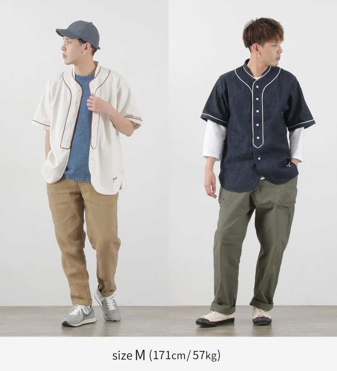 FOB FACTORY / F3490 Baseball Shirt