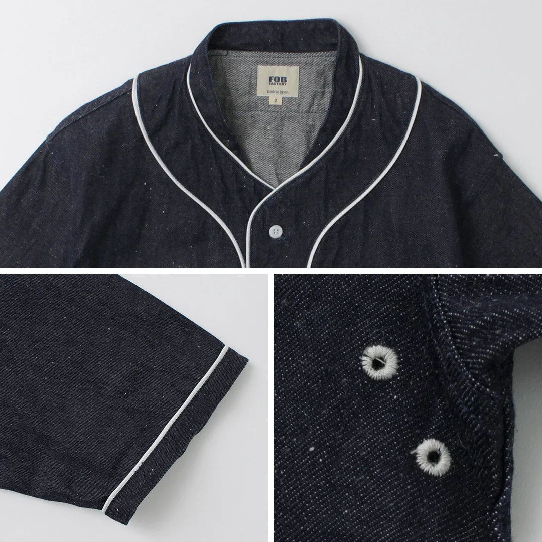 FOB FACTORY / F3490 Baseball Shirt