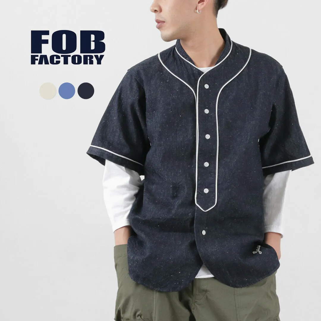 FOB FACTORY / F3490 Baseball Shirt