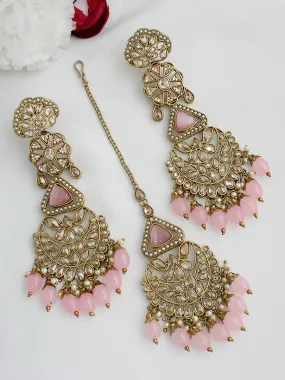 Harshita Earrings & Tikka