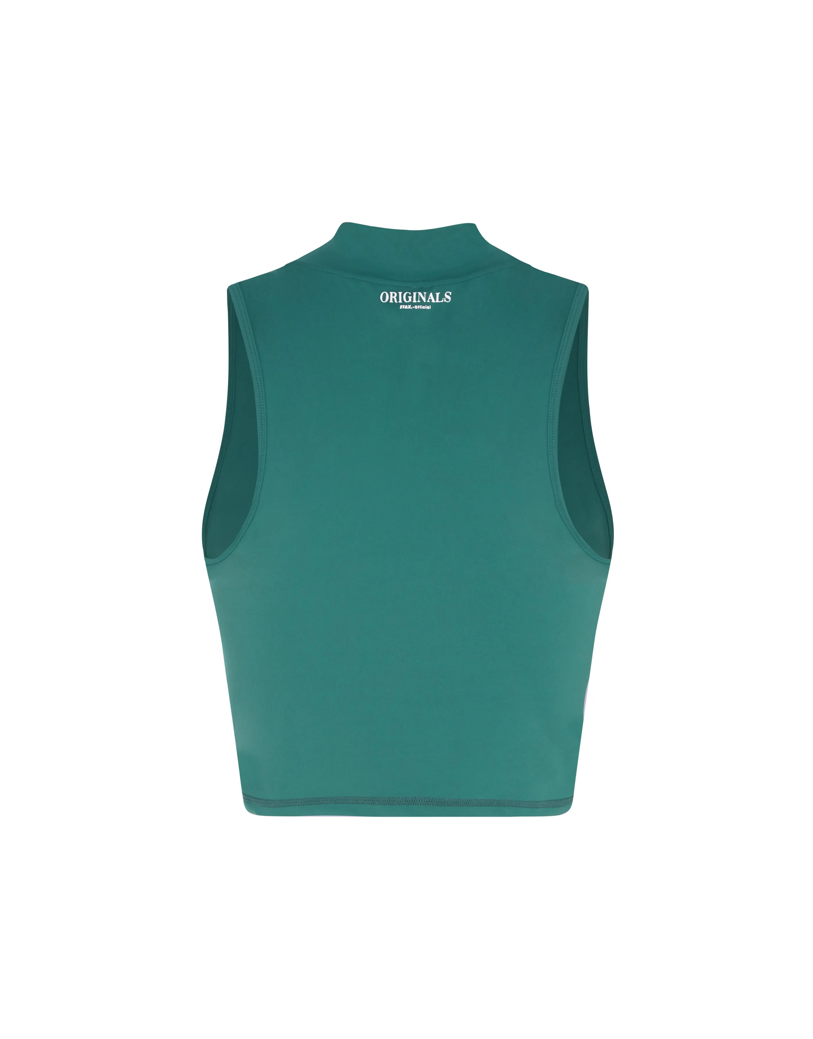 High Neck Cropped Tank NANDEX ™ Aspen - Green