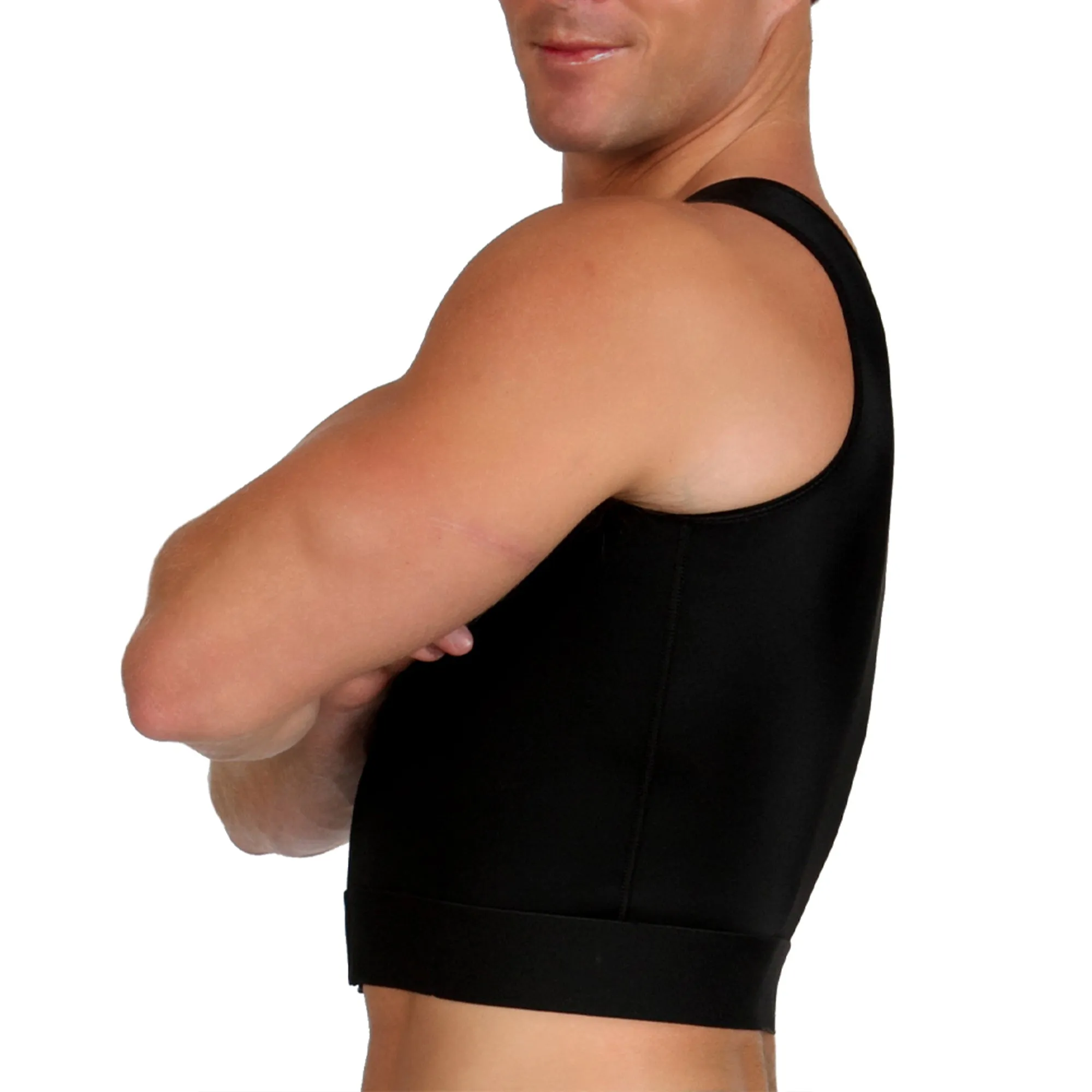 InstantRecoveryMD Compression Cropped Vest with Hook-N-Loop MD307