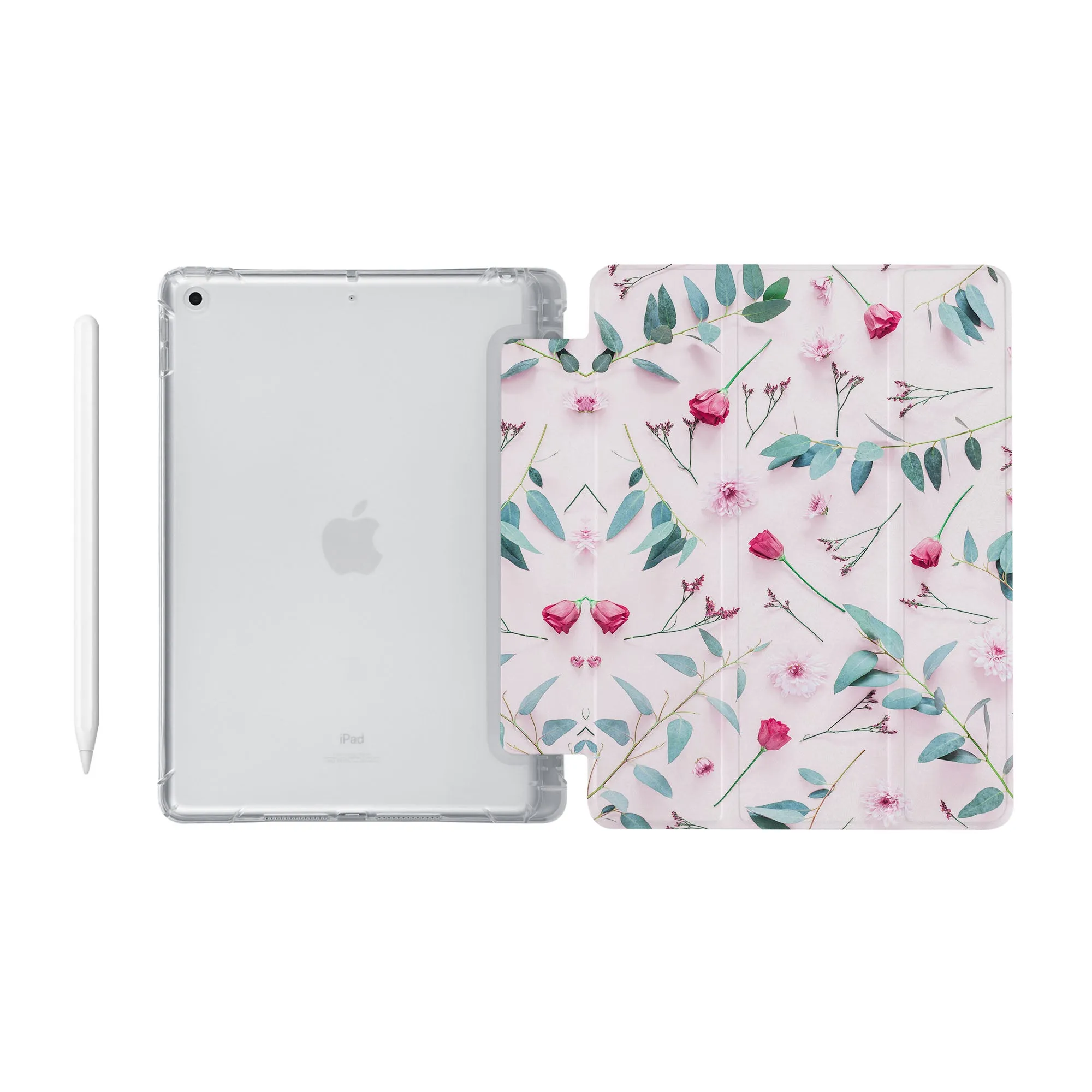 iPad SeeThru Case - Flat Flower 2