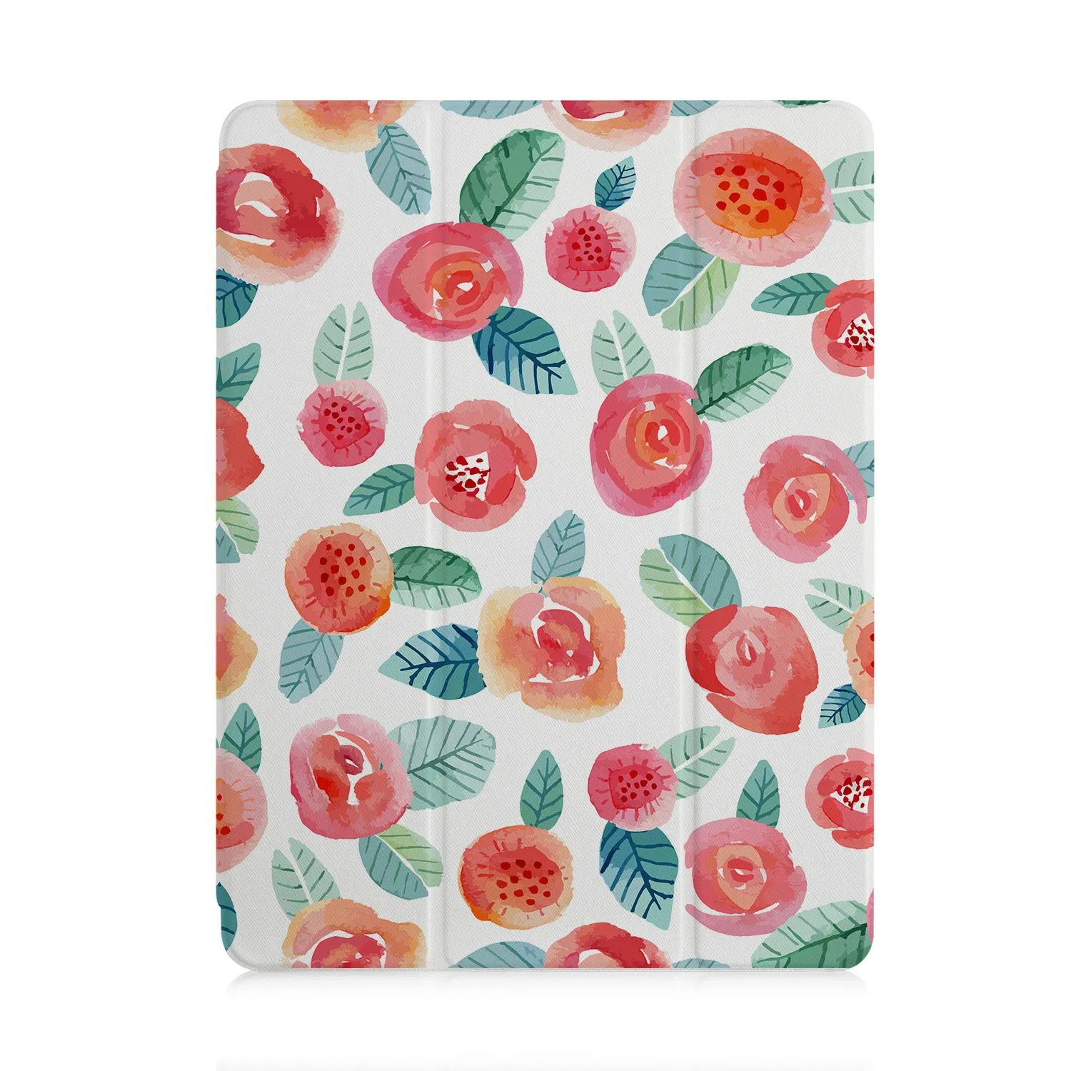 iPad Trifold Case - Watercolor Flower