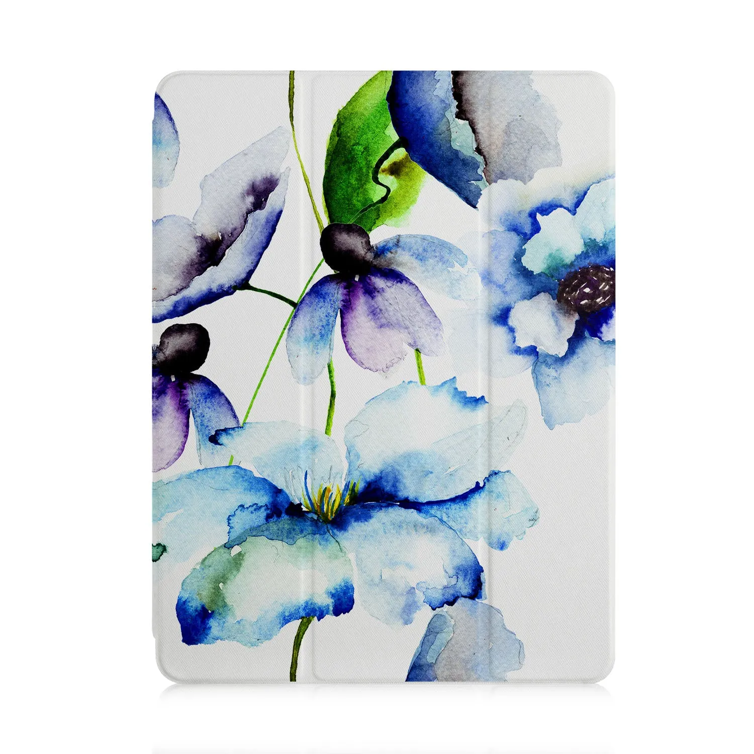 iPad Trifold Case - Watercolor Flower