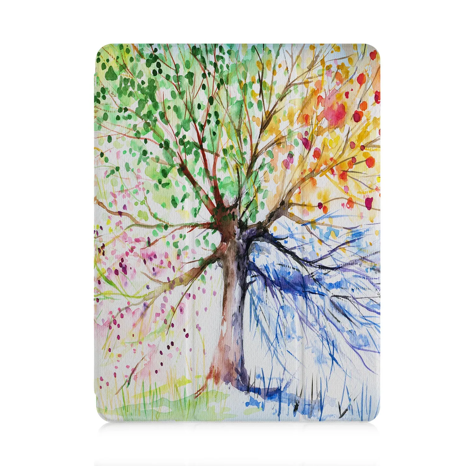 iPad Trifold Case - Watercolor Flower